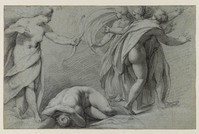I 043
          <br/>
          Diana doodt de kinderen van Niobe
          <br/>
          <em>Roncalli, Cristofano (1552/3-1626)</em>